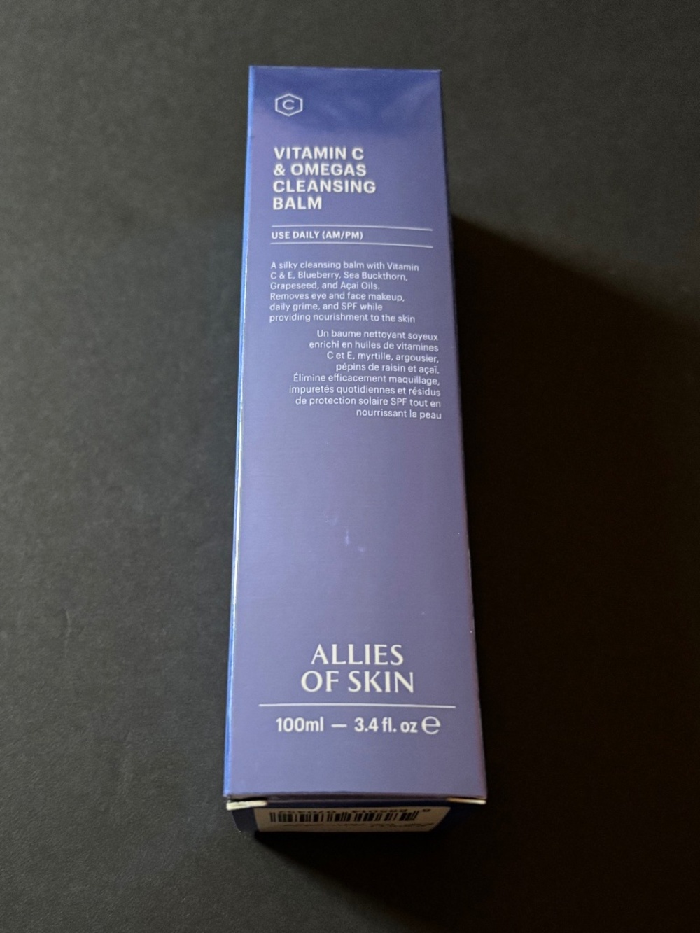 BRAND NEW Allies of Skin Vitamin C & Omegas Cleaning Balm